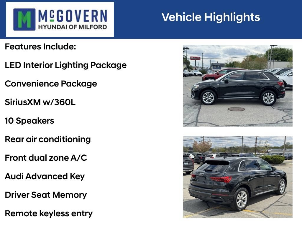 Used 2023 Audi Q3 2.0T Premium w/ Convenience Package AWD/4WD image 4