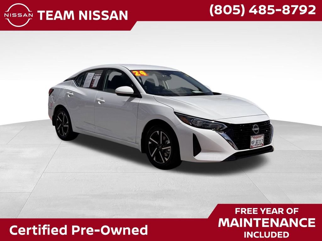 Certified 2024 Nissan Sentra SV w/ All-Weather Package