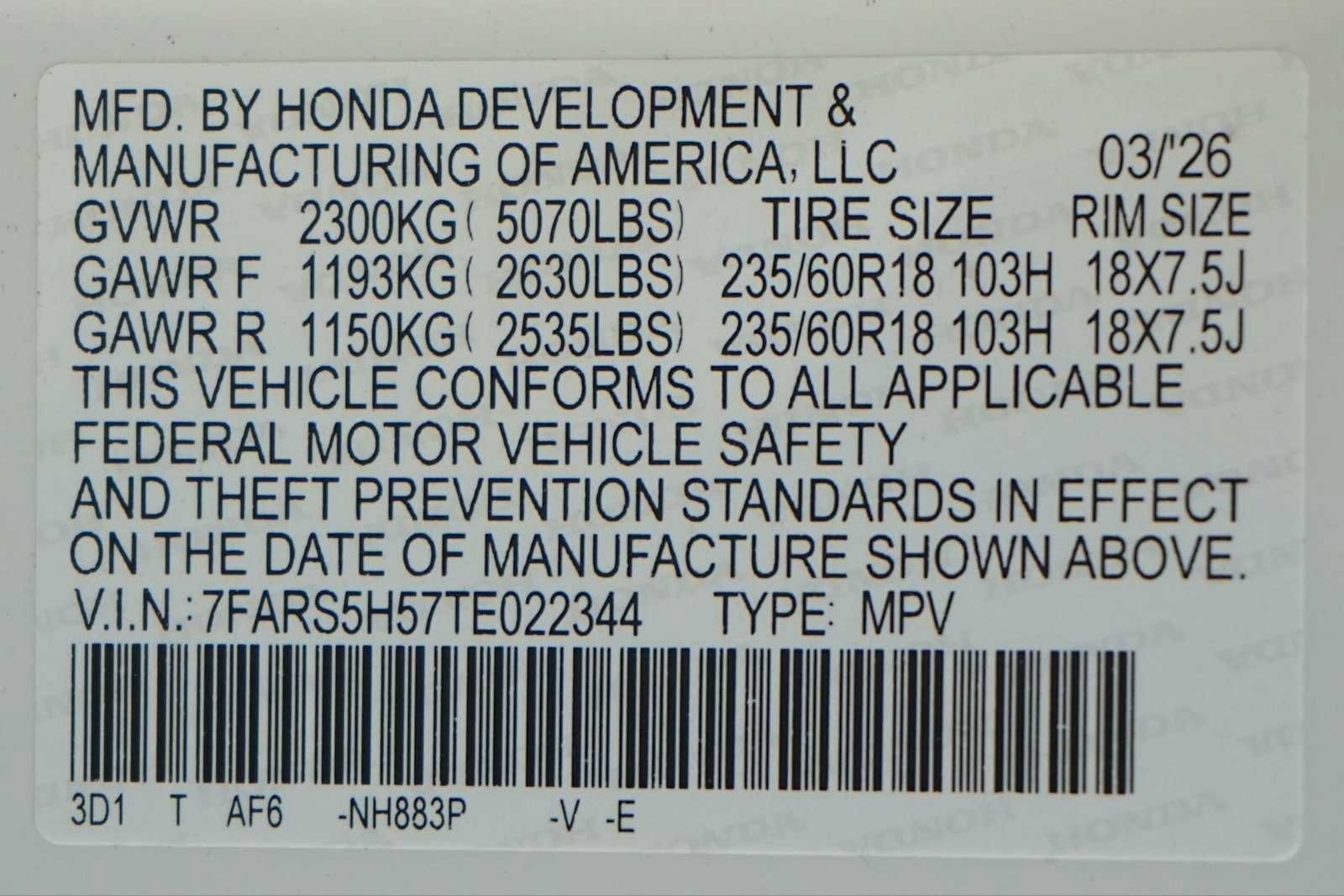 Certified 2026 Honda CR-V Sport image 30