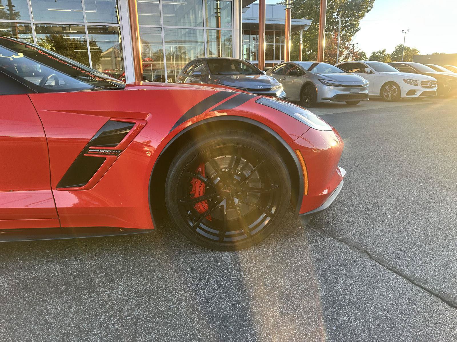 Used 2019 Chevrolet Corvette Grand Sport w/ Carbon Flash Badge Package RWD image 12