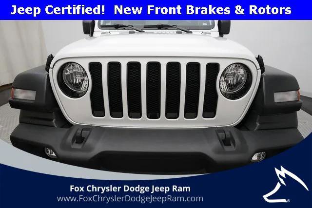 Certified 2022 Jeep Wrangler Unlimited Sport image 21