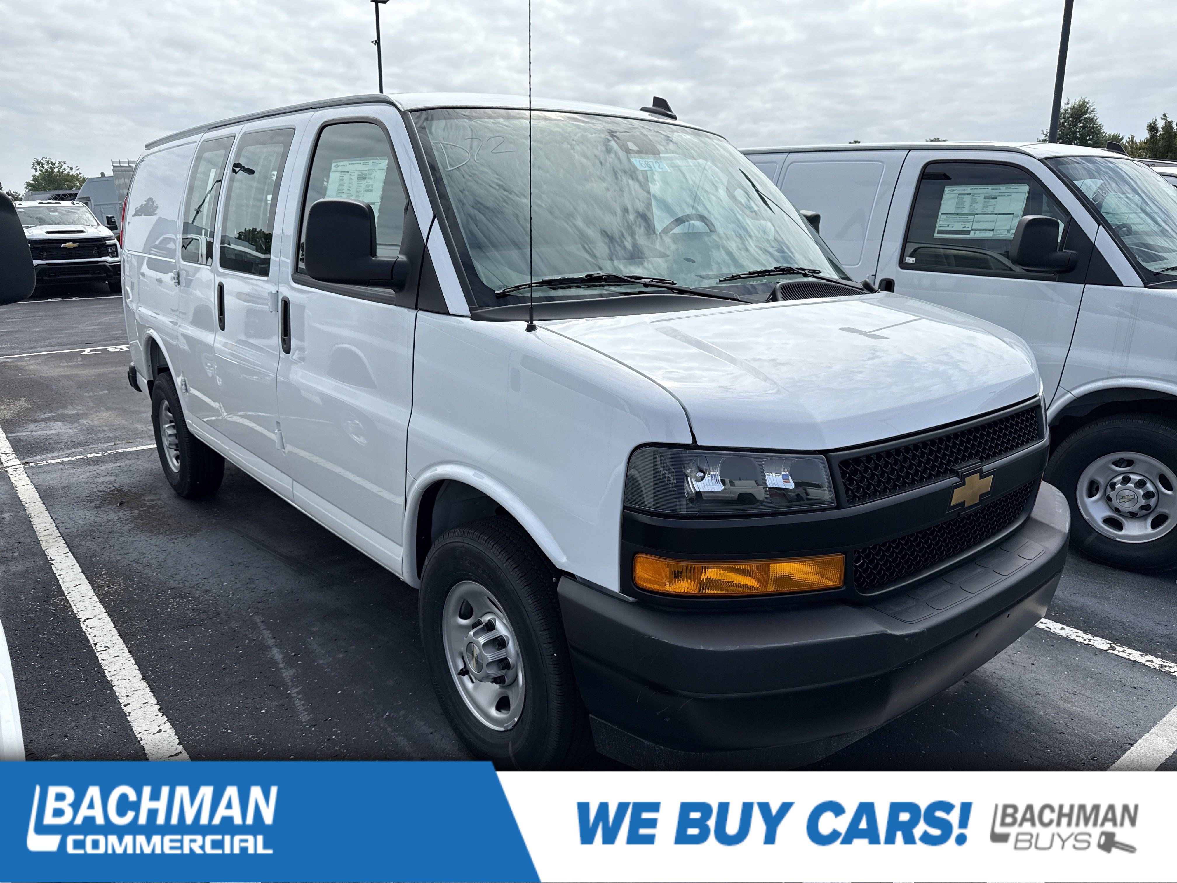 New 2025 Chevrolet Express 3500 w/ Driver Convenience Package RWD image 1