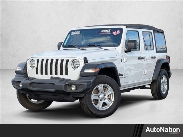 Used 2022 Jeep Wrangler Unlimited Sport video 1