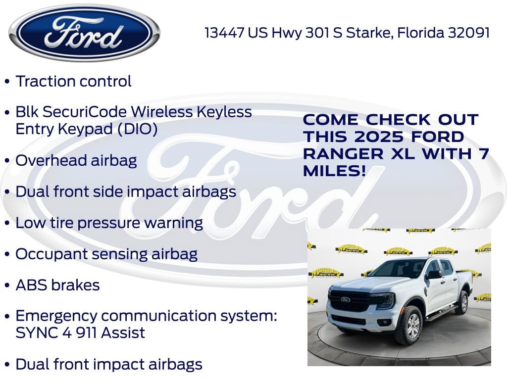 New 2025 Ford Ranger XL image 20