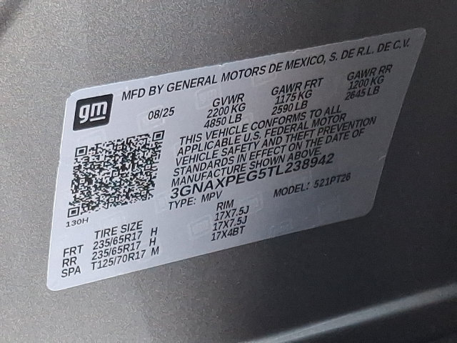 Certified 2026 Chevrolet Equinox LT AWD/4WD image 27