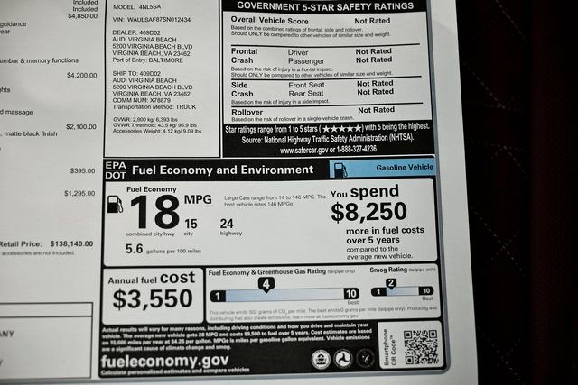 New 2025 Audi S8 image 47