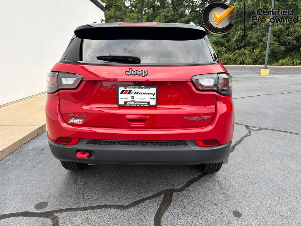 Certified 2023 Jeep Compass Trailhawk w/ Trailhawk Elite Group AWD/4WD image 10
