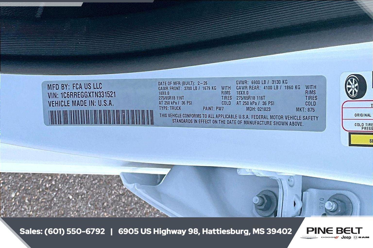 New 2026 RAM 1500 Tradesman image 7