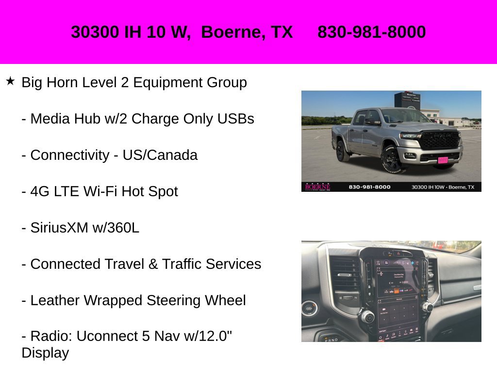 Used 2025 RAM 1500 Big Horn AWD/4WD image 36