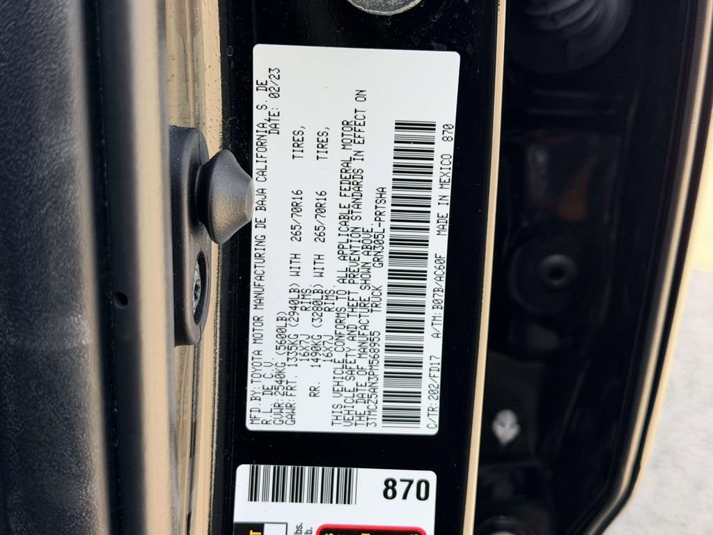 Used 2023 Toyota Tacoma TRD Off-Road w/ Advanced Technology Package image 26