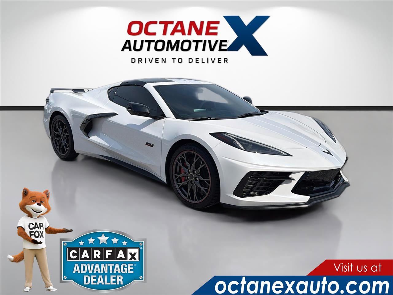 Used 2023 Chevrolet Corvette Stingray Premium Cpe w/ Z51 Performance Package RWD image 1