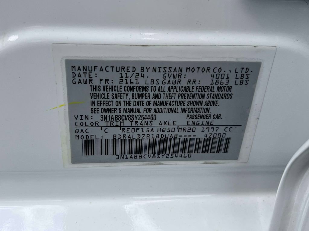 Used 2025 Nissan Sentra SV w/ SV Premium Package FWD image 20