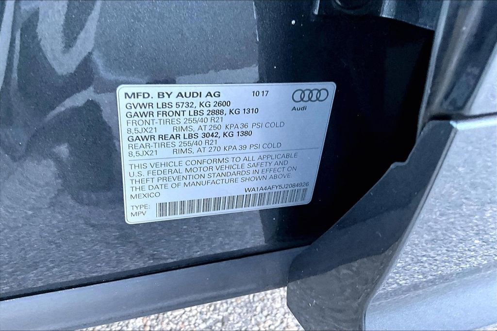 Used 2018 Audi SQ5 Premium Plus AWD/4WD image 19