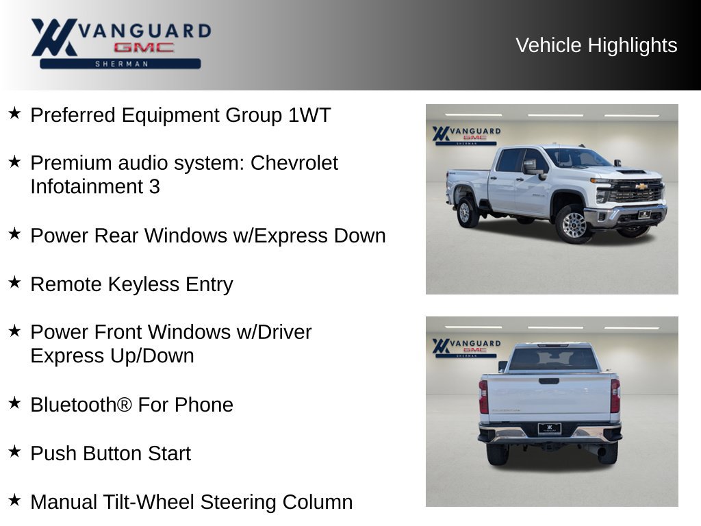 Used 2024 Chevrolet Silverado 2500 W/T w/ WT Fleet Convenience Package AWD/4WD image 11