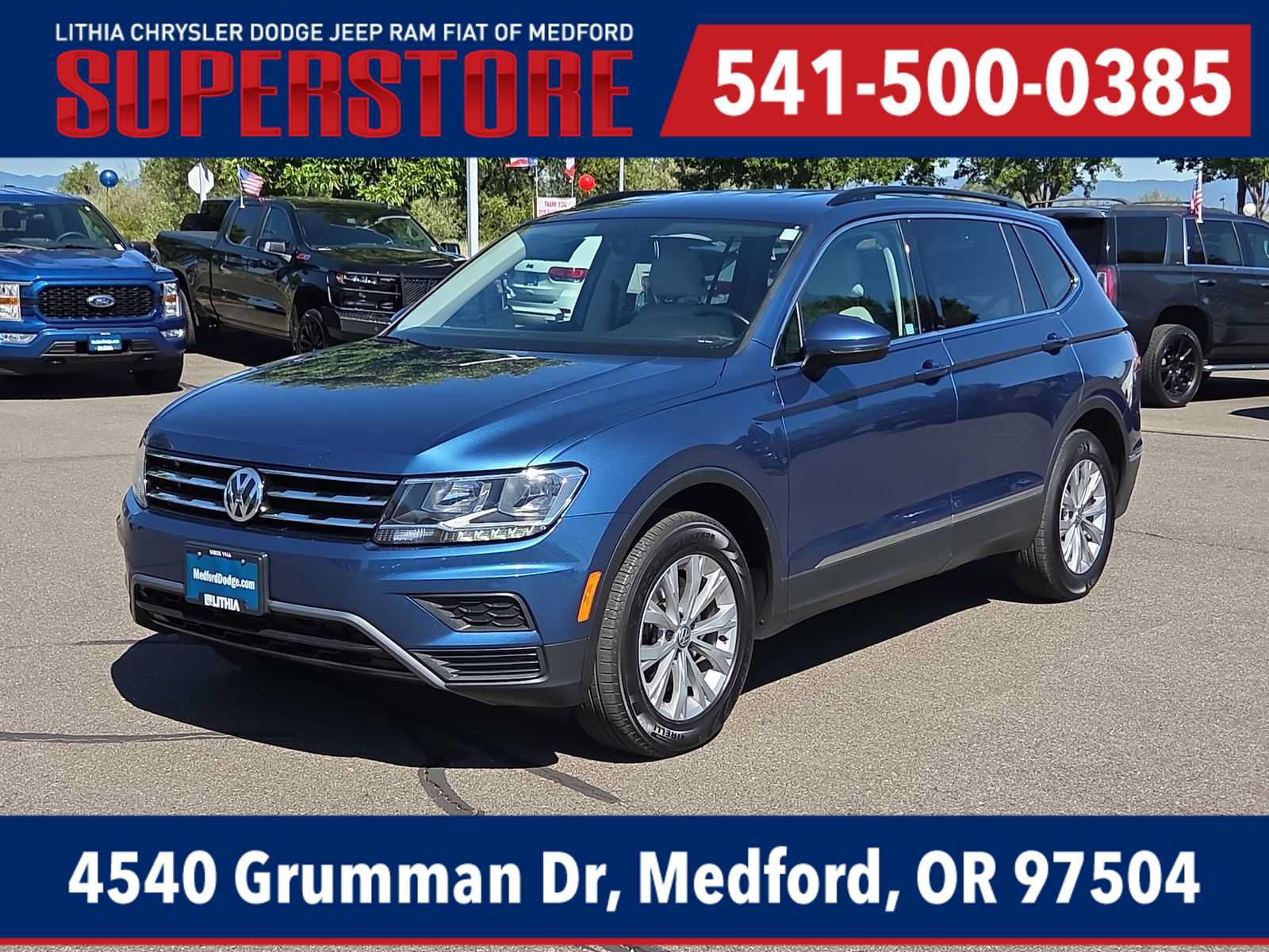 Used 2018 Volkswagen Tiguan SE AWD/4WD image 1
