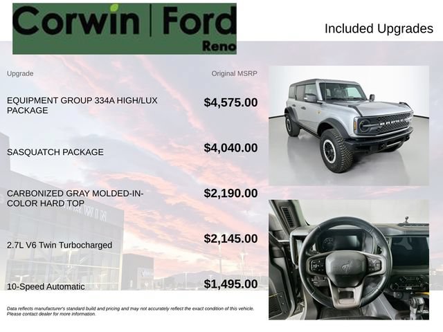 Certified 2024 Ford Bronco Badlands AWD/4WD image 3