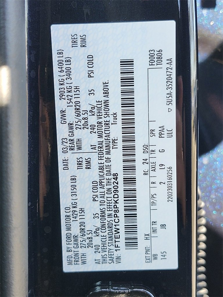 Used 2023 Ford F150 XL w/ STX Appearance Package image 18