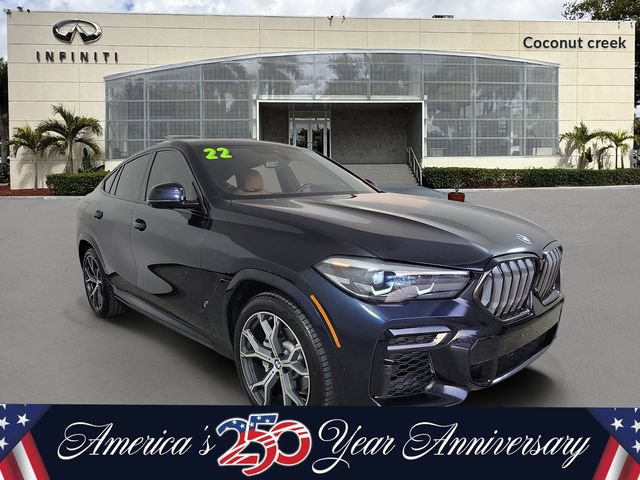 Used 2022 BMW X6 xDrive40i w/ M Sport Package AWD/4WD image 1