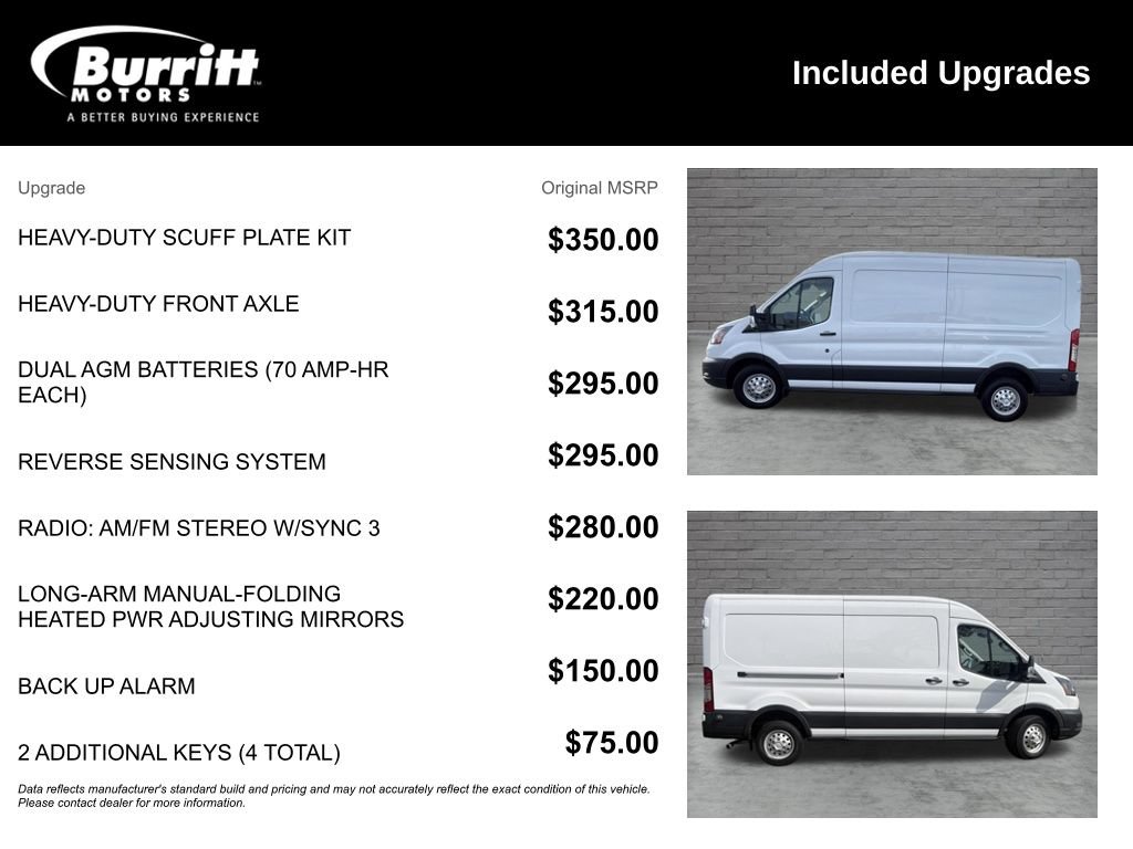 Used 2024 Ford Transit 350 148 Medium Roof RWD video 3