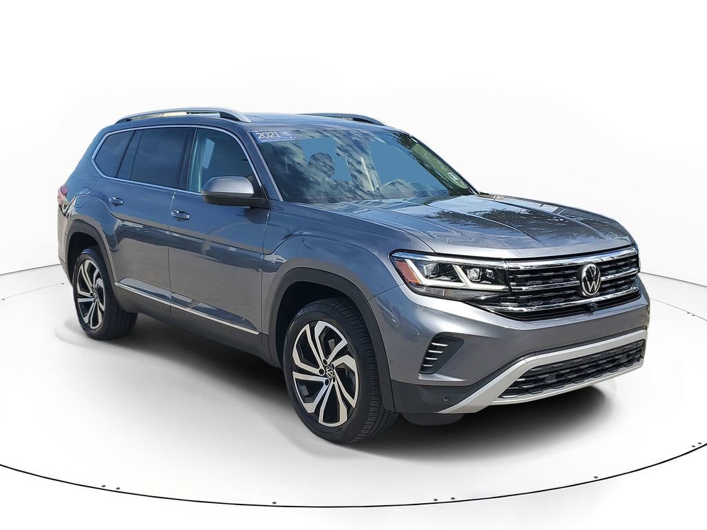 Certified 2021 Volkswagen Atlas SEL Premium