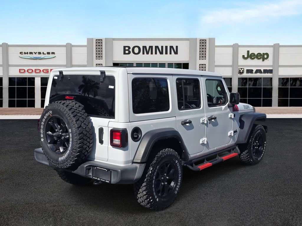 Used 2022 Jeep Wrangler Unlimited Sport image 4