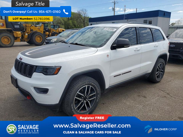 Used 2021 Jeep Grand Cherokee Trailhawk w/ Premium Lighting Group AWD/4WD image 1