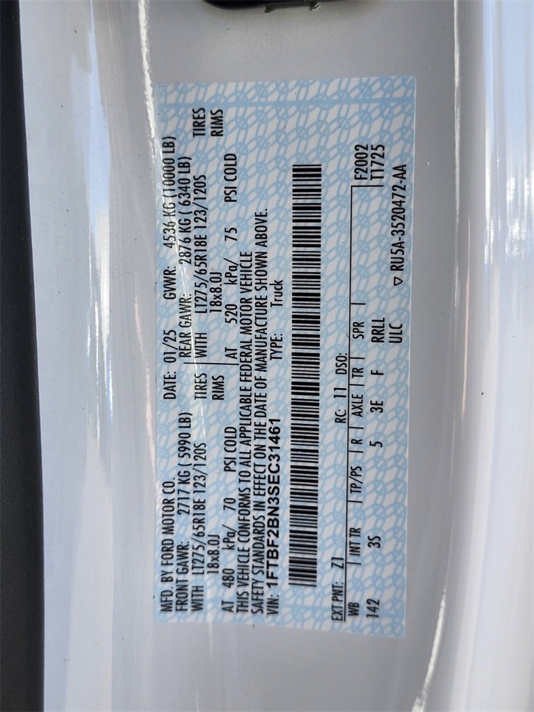 New 2025 Ford F250 XLT w/ Snow Plow Prep Package image 26