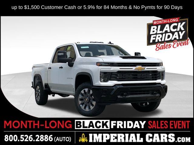 New 2025 Chevrolet Silverado 2500 Custom w/ Custom Value Package