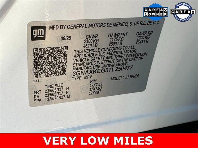 Certified 2026 Chevrolet Equinox ACTIV w/ LPO, Floor Liner Package image 23