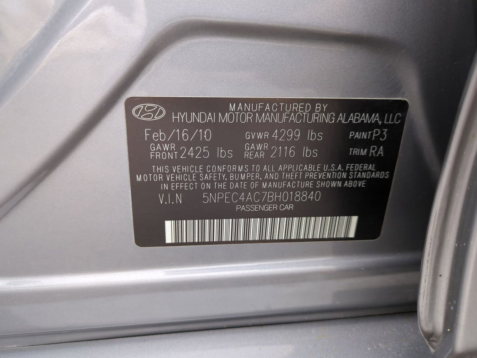 Used 2011 Hyundai Sonata Limited image 43