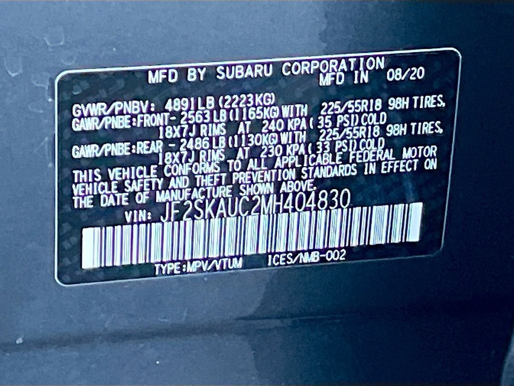 Used 2021 Subaru Forester Limited w/ Popular Package #3 AWD/4WD image 33
