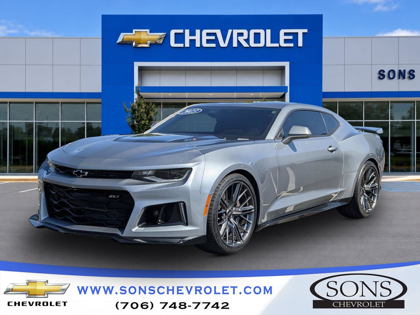 Used 2023 Chevrolet Camaro ZL1 RWD image 24