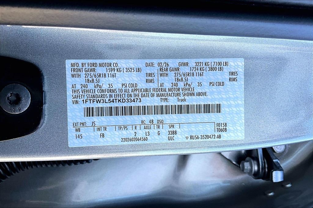 New 2026 Ford F150 XLT w/ Equipment Group 302A MID image 12