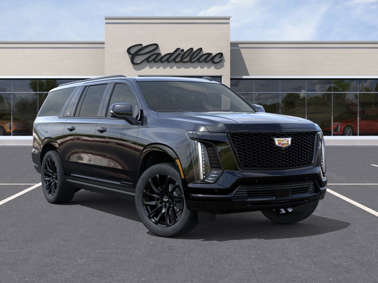 New 2026 Cadillac Escalade ESV Sport w/ LPO, ONYX Package AWD/4WD image 7