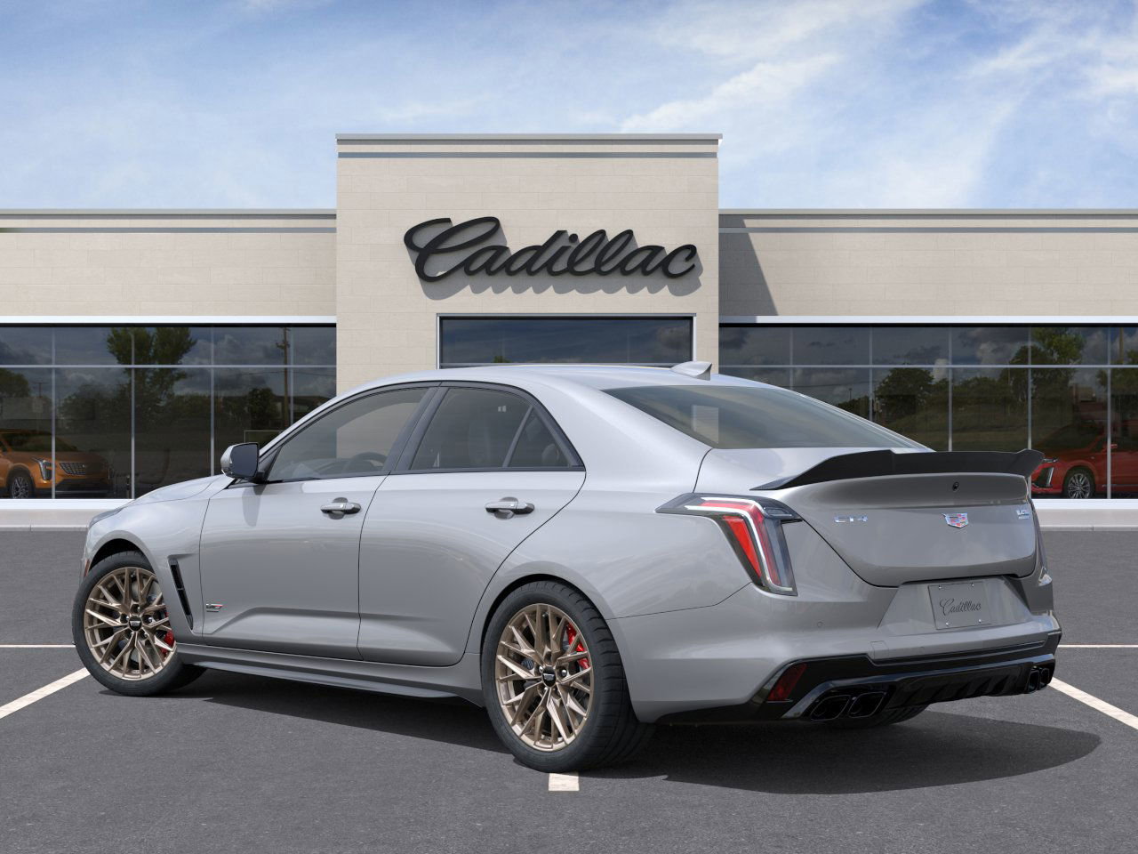 New 2026 Cadillac CT4 V Blackwing w/ Carbon Fiber 1 Package RWD image 3
