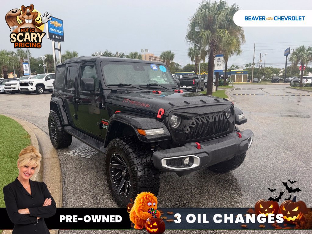 Used 2022 Jeep Wrangler Unlimited Sahara w/ Safety Group AWD/4WD image 2