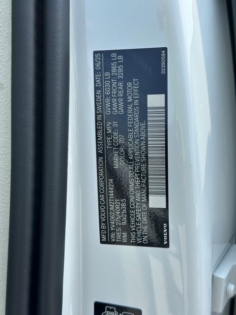 New 2026 Volvo XC90 B6 Ultra image 30
