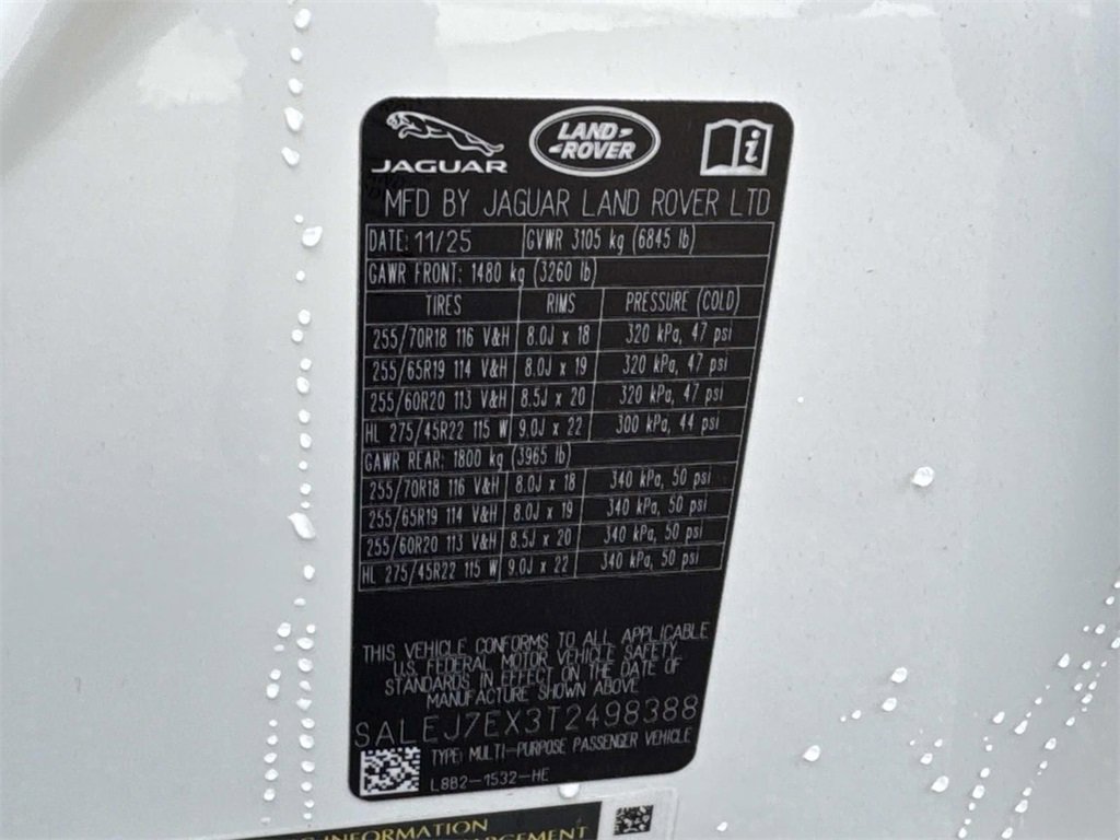 New 2026 Land Rover Defender 110 S image 28