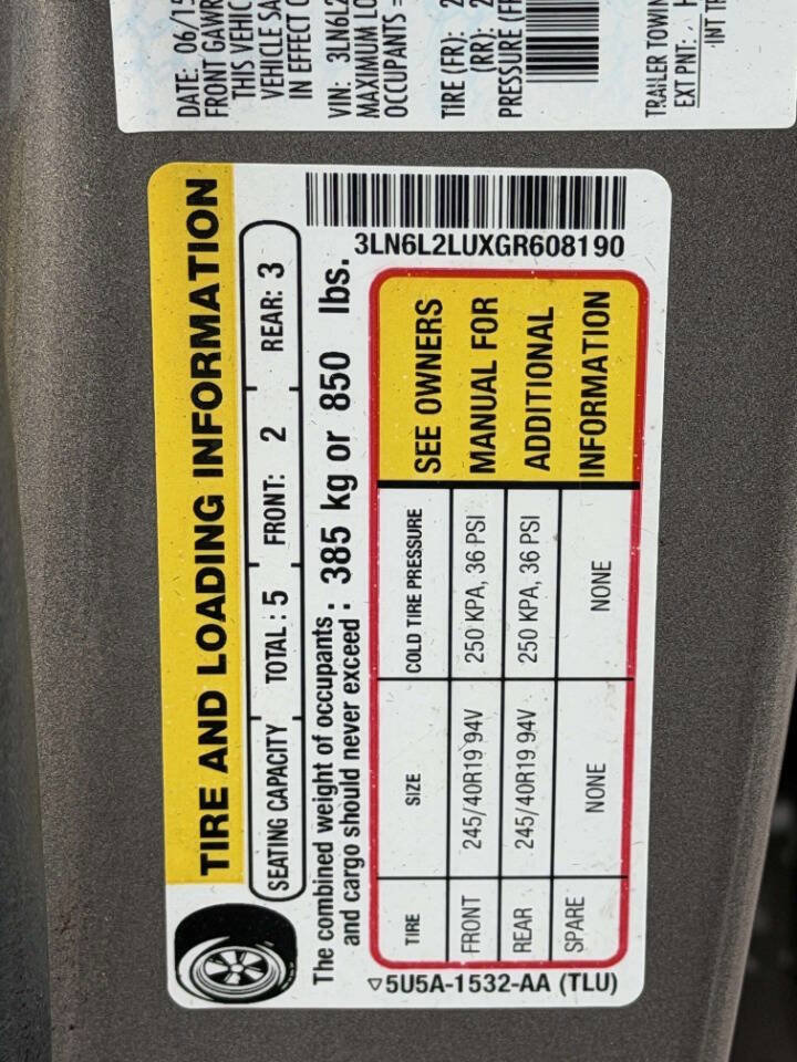 Used 2016 Lincoln MKZ Hybrid w/ Equipment Group 600A Reserve image 14
