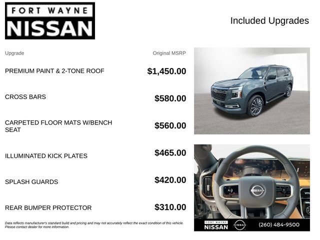 New 2026 Nissan Armada Platinum Reserve AWD/4WD image 4