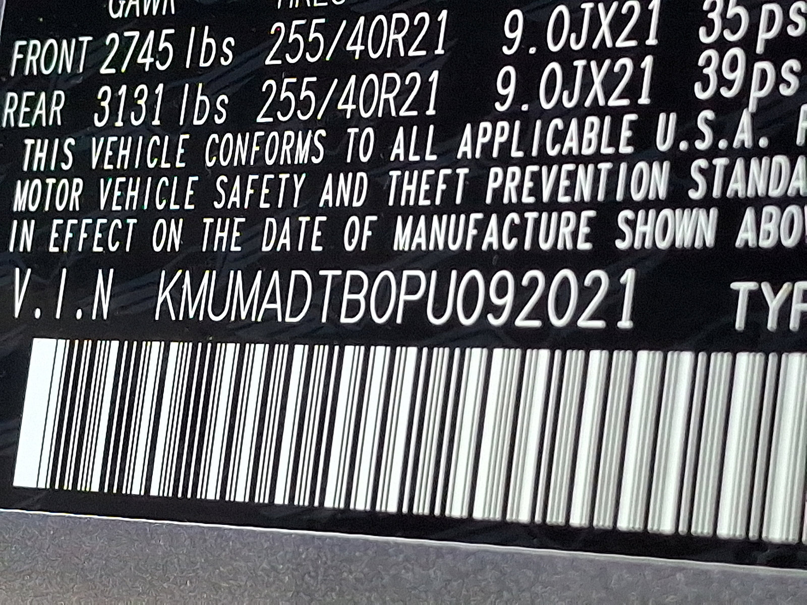 Used 2023 Genesis GV70 2.5T w/ Sport Prestige Package image 27