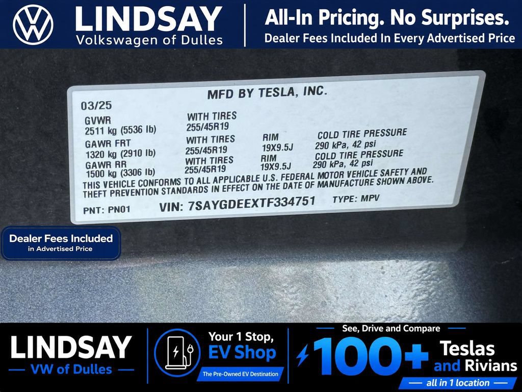 Used 2026 Tesla Model Y AWD image 27