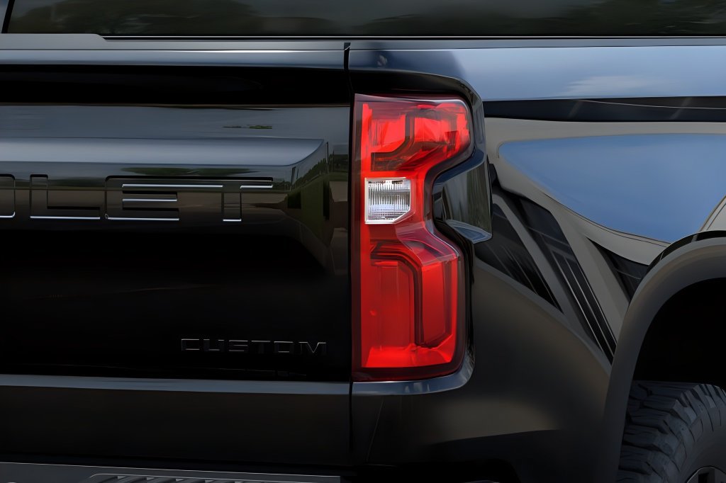 New 2026 Chevrolet Silverado 1500 Custom w/ Turbomax Blackout Package RWD image 13