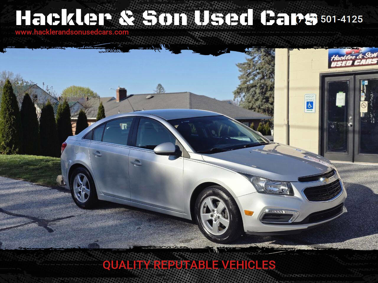 Used 2016 Chevrolet Cruze LT w/ Technology Package image 1