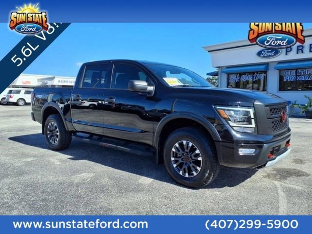 Used 2024 Nissan Titan PRO-4X w/ Off Road Protection Package