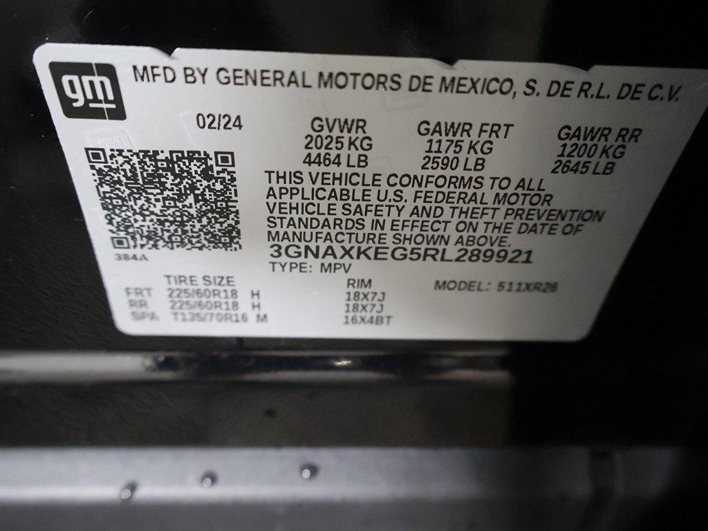 Used 2024 Chevrolet Equinox LT w/ LPO, Floor Liner Package FWD image 44