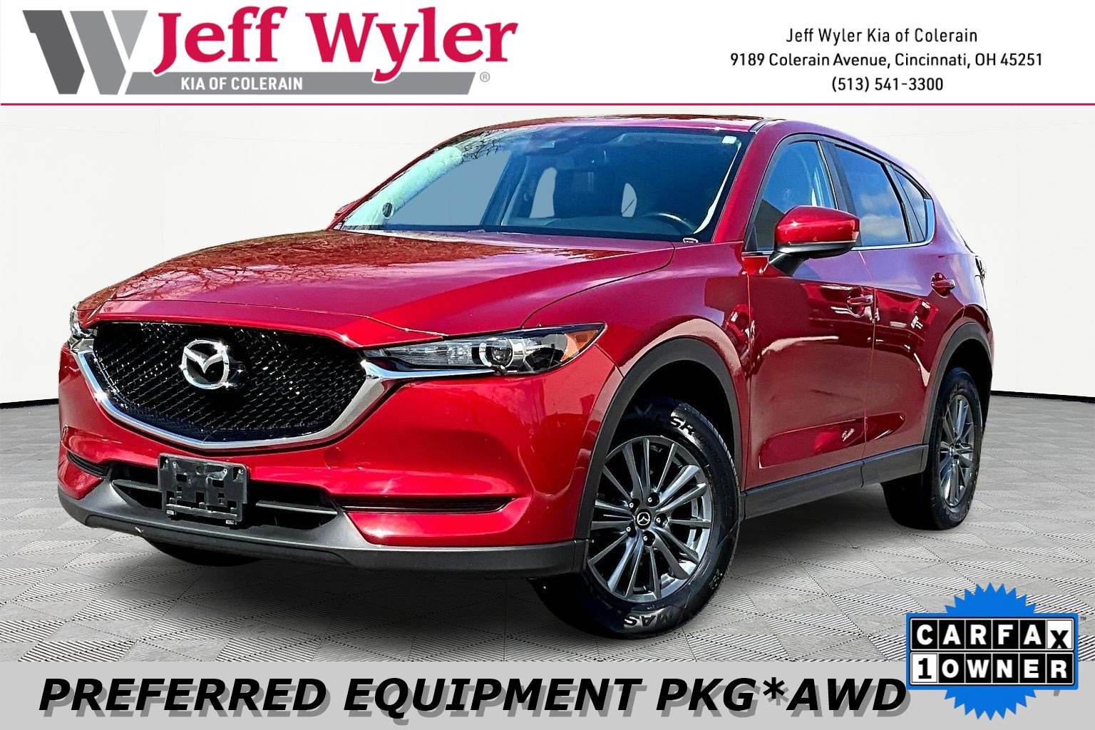 Used 2017 MAZDA CX-5 Touring w/ Preferred Equipment Package image 1