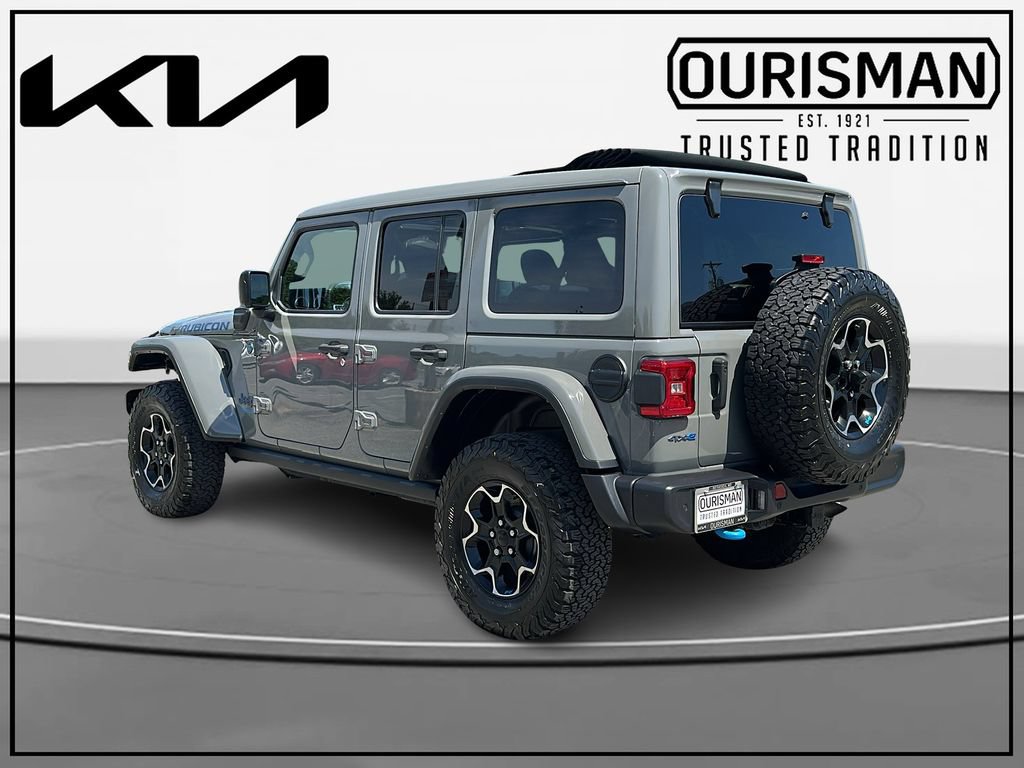 Used 2022 Jeep Wrangler Unlimited Rubicon 4xe w/ Cold Weather Group AWD/4WD image 3