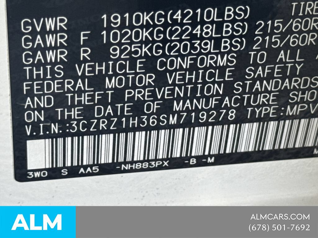 Used 2025 Honda HR-V LX image 34