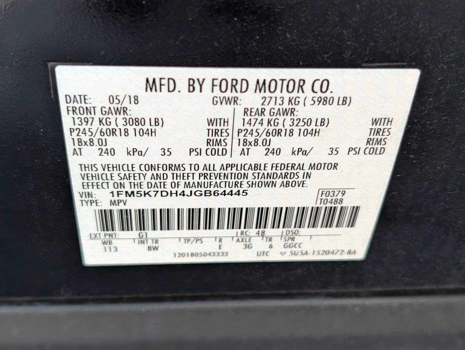 Used 2018 Ford Explorer XLT FWD image 36